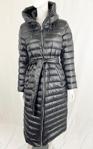 Mackage Long Belted Puffer Coat Size M