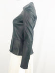 The Row Lambskin Anasta Jacket Size 6