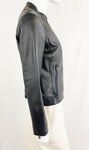 Halogen Leather Moto Jacket Size M