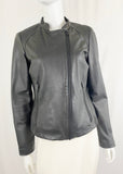Halogen Leather Moto Jacket Size M