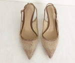 Gianvito Rossi Embellished Slingback Size 7