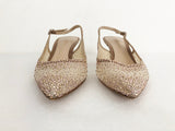 Gianvito Rossi Embellished Slingback Size 7