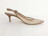 Gianvito Rossi Embellished Slingback Size 7