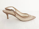 Gianvito Rossi Embellished Slingback Size 7