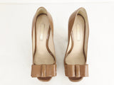 Bow Peep Toe Platform Pump Size 5.5