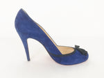 Christian Louboutin Blue Suede Pumps Size 9.5