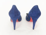 Christian Louboutin Blue Suede Pumps Size 9.5