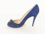 Christian Louboutin Blue Suede Pumps Size 9.5