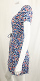 Sezane Floral Wrap Dress Size 4