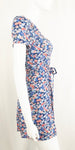 Sezane Floral Wrap Dress Size 4