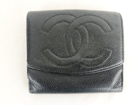 Vintage Compact Leather Wallet