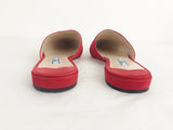 Prada Red Suede Mules Size 7