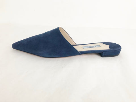 Prada Suede Mules Size 7