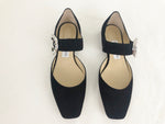 Jimmy Choo Suede Mary Jane Flats Size 7