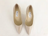 Jimmy Choo Reptile Embossed Pump Size 9