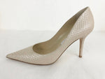 Jimmy Choo Reptile Embossed Pump Size 9