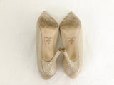 Jimmy Choo Reptile Embossed Pump Size 9