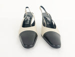 Salvatore Ferragamo Cap-Toe Slingback Pump Size 9.5