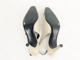 Salvatore Ferragamo Cap-Toe Slingback Pump Size 9.5