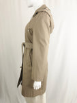 Burberry Trench Coat with Hood Size 6