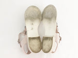 T-Strap Quilted Leather Sandal Size 8