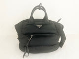 Prada Tessuto Bomber Bag W/Strap