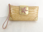 Lilly Pulitzer Straw Wristlet