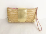 Lilly Pulitzer Straw Wristlet