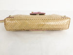 Lilly Pulitzer Straw Wristlet