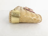 Lilly Pulitzer Straw Wristlet