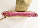 Lilly Pulitzer Straw Wristlet