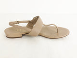 Chanel CC Leather T-Strap Sandals Size 6