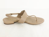 Chanel CC Leather T-Strap Sandals Size 6