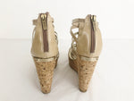 Cork Wedge Sandal Size 6