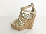 Cork Wedge Sandal Size 6