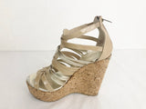 Cork Wedge Sandal Size 6