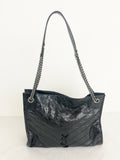Yves Saint Laurent Medium Crinkled Niki Tote