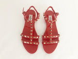 Valentino Rockstud Rubber Sandal Size 7