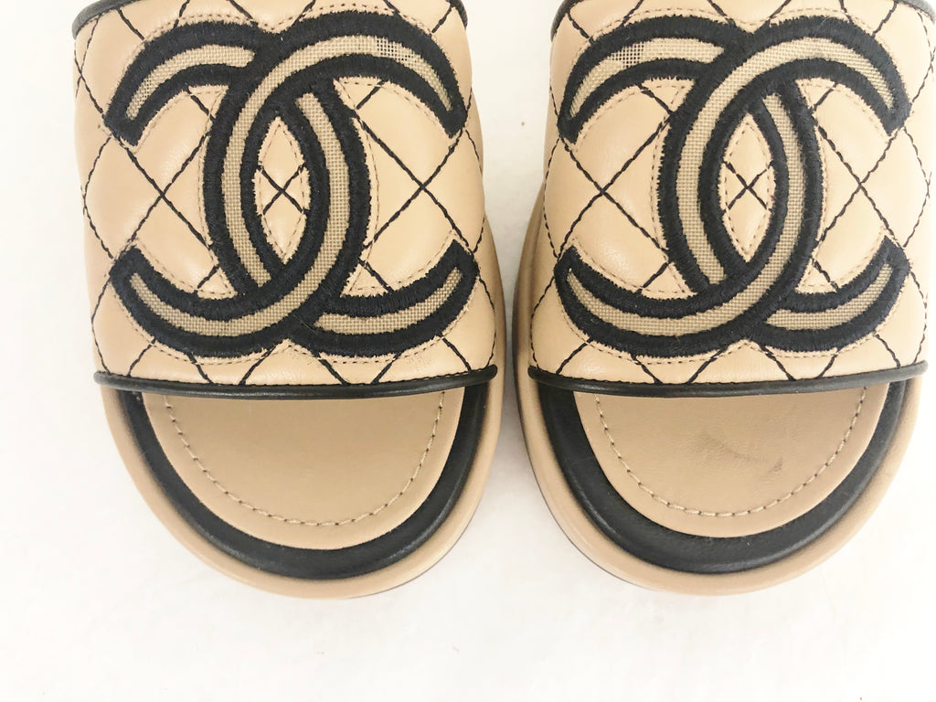 NEW Chanel Mules Size 7.5 – KMK Luxury Consignment