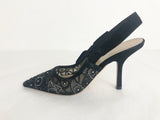 NEW Christian Dior Embellished Slingbacks Size 7