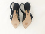 NEW Christian Dior Embellished Slingbacks Size 7