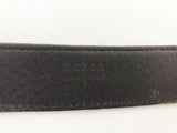 Prada Silver Buckle Belt