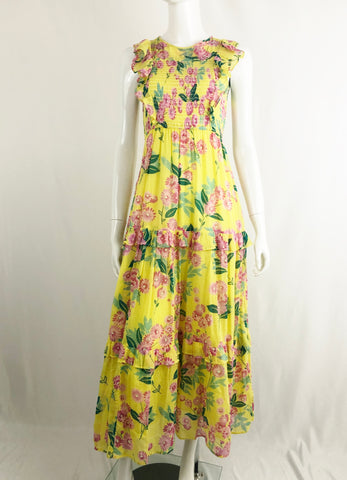 Floral Maxi Dress Size XS