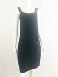 Chanel Crystal Button Dress Size M