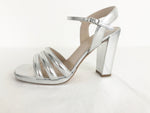 Christian Dior Silver Sandals Size 8