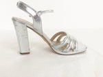 Christian Dior Silver Sandals Size 8