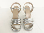 Christian Dior Silver Sandals Size 8