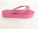 Gucci GG Rubber Flip-Flops Size 8