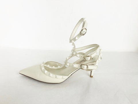 Valentino Caged Rockstud Pumps Size 8