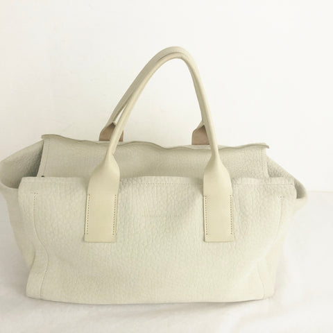 Nubuck Grained Leather Tote